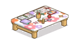 家具/お絵かきキッズテーブル