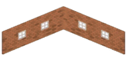 家具/煉瓦の壁