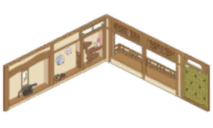 家具/床の間の壁