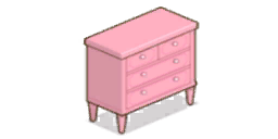 家具/ピンクのチェスト