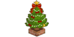 家具/きらめく星のクリスマスツリー