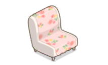 家具/花柄のソファ