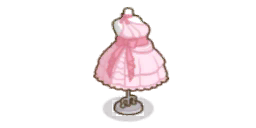 家具/ピンクのドレスのトルソー