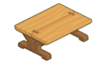 家具/ペコリーヌの手作りウッドテーブル